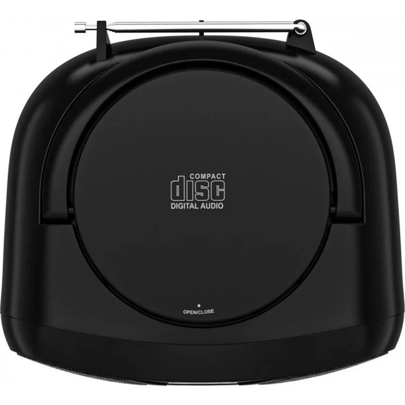 Sencor SPT 2300 BK boombox CD prehrávač, MP3, USB, Bluetooth, rádio FM, AUX, 4 W, čierny