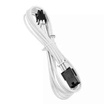 BITFENIX Alchemy PCIe 6-Pin predlžovací kábel 45 cm s opletením biely
