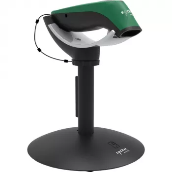 Ručný skener čiarových kódov Socket Mobile SocketScan S740 — 1D/2D LED, Bluetooth bezdrôtový, AA NiMH batéria, 117 g, čierna/zelená