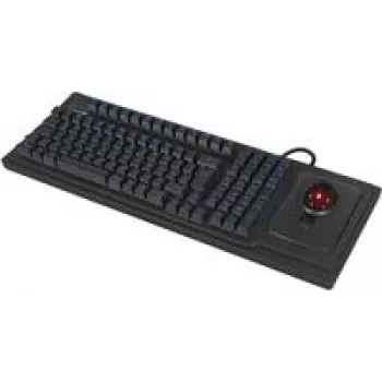 KeySonic KSK-8202ELU-T (UK) klávesnica univerzálna USB QWERTY UK angličtina čierna