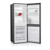 Chladnička s mrazničkou MPM MPM-215-KB-39/E — 215 l, mraznička dole, Dark Inox, zameniteľné otváranie dverí, LED osvetlenie