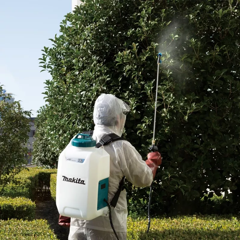 Makita DUS158Z záhradný postrekovač chrbtový postrekovač 15 L