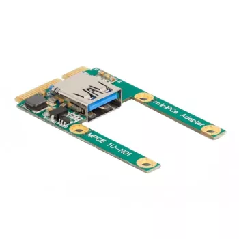 DeLOCK Mini PCIe I/O 1 x USB 2.0 Type-A konektor samica Full-Size Half-Size
