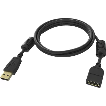USB kábel Vision TC-2MUSBEXT-BL USB 2.0 2 m čierny