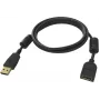 USB kábel Vision TC-2MUSBEXT-BL USB 2.0 2 m čierny