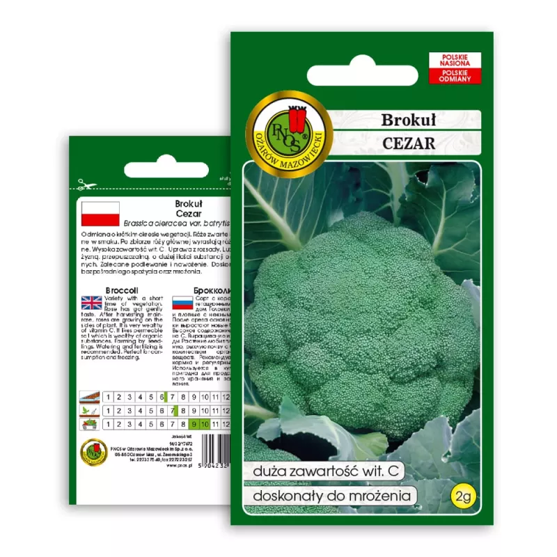 PNOS brokolica Caesar semená zeleniny, 2 g