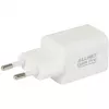 ALLNET napájací zdroj PSU-GaNPD-USB-1A1C-33W — 33W USB-C PD a USB-A QC nabíjačka, EU konektor