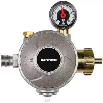 Regulátor tlaku EINHELL 2332399, vnútorný regulátor tlaku 50 mbar pre plynové vnútorné vykurovacie zariadenia