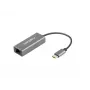 NATEC Cricket USB 3.2 Gen 1 Type-C sivý Ethernet hub 1000 Mbit/s
