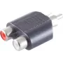 Audio adaptér ShiverPeaks 22220058 — 2 x RCA mono konektor samec