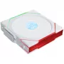 120 mm ventilátor do skrine Lian Li 12RTLLCD1W1W ARGB Wireless LCD biely