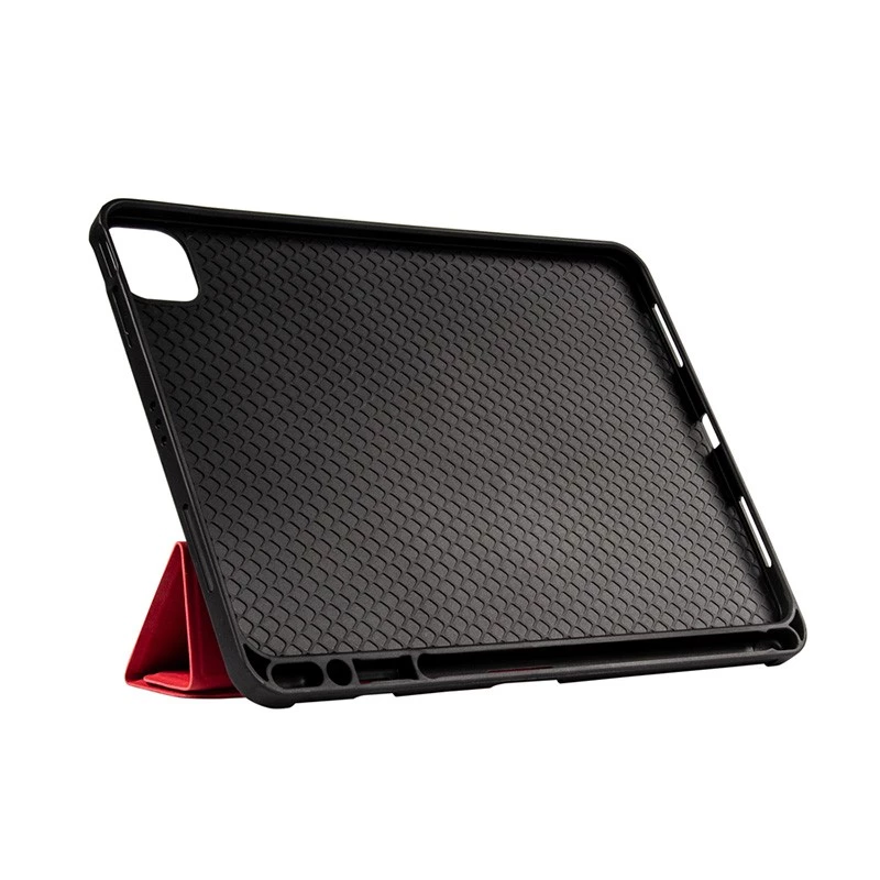 Crong FlexFolio CRG-FXF-IPD112-RED knižkové puzdro pre iPad Air 11 M3 (2025)/M2 (2024), iPad Air 10.9 (5-4 gen.), iPad Pro 11 (2022-2021), 27,7 cm (10,9″), s držiakom na Apple Pencil, červené