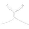 4smarts USB-C / USB-C silikónový kábel High Flex 60W 1,5 m biely