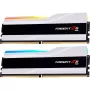G.Skill Trident Z5 RGB - DDR5 - kit - 48 GB: 2 x 24 GB - DIMM 288-PIN - 8200 MHz / PC5-65600 - CL40 - 1.35 V - nebufferovaná - On-Die-ECC - matná biela (F5-8200J4052F24GX2-TZ5RW)