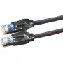 DTWYLER patch kábel Cat.6 Class E S/FTP CU 7702 flex LSOH Hirose TM21 čierny 5m