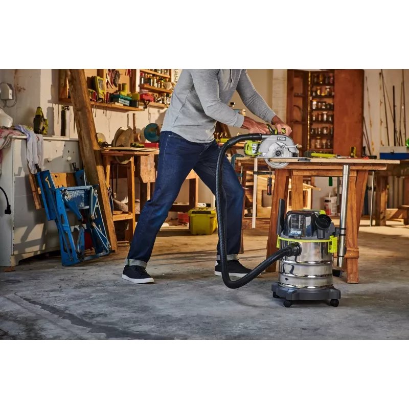 RYOBI R18WDV-0 vysávač 18V One+ čierna, zelená