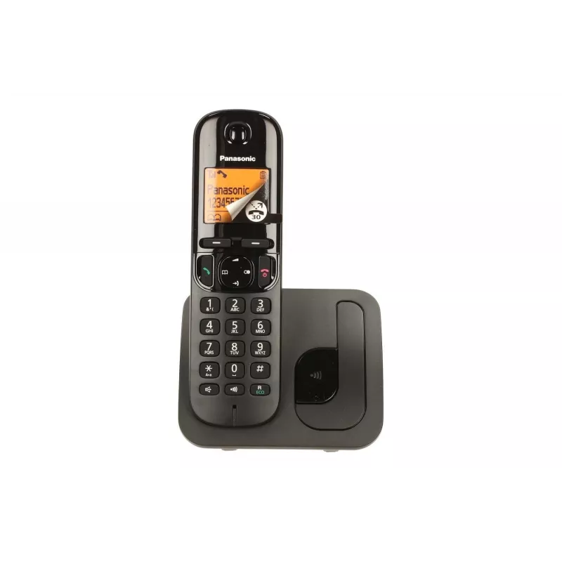 Panasonic KX-TGC 210 PDB DECT telefón Čierny s zobrazením čísla volajúceho