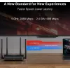 Stolný router MERCUSYS MR25BE EasyMesh Wi‑Fi 7 Dual‑Band 2,4/5 GHz, 3600 Mbit/s, 3× Gigabit-LAN, 4 externé antény