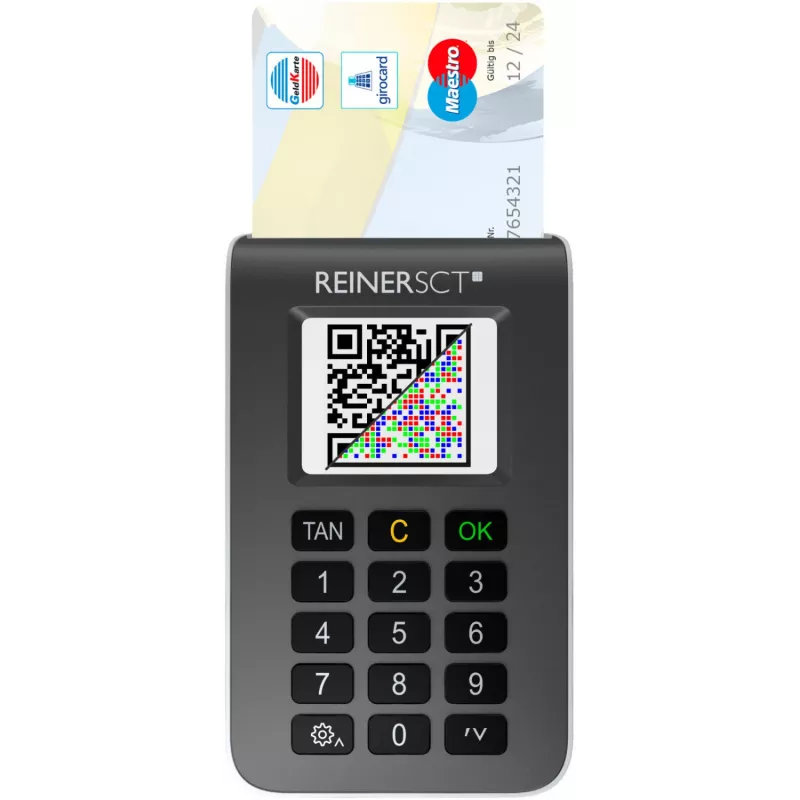 ReinerSCT tanJack photo QR - TAN generátor - antracit