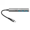 Goobay Slim 4-portový USB hub USB-C na/USB-A 5 Gbit/s - -Plug> 1x (76562)