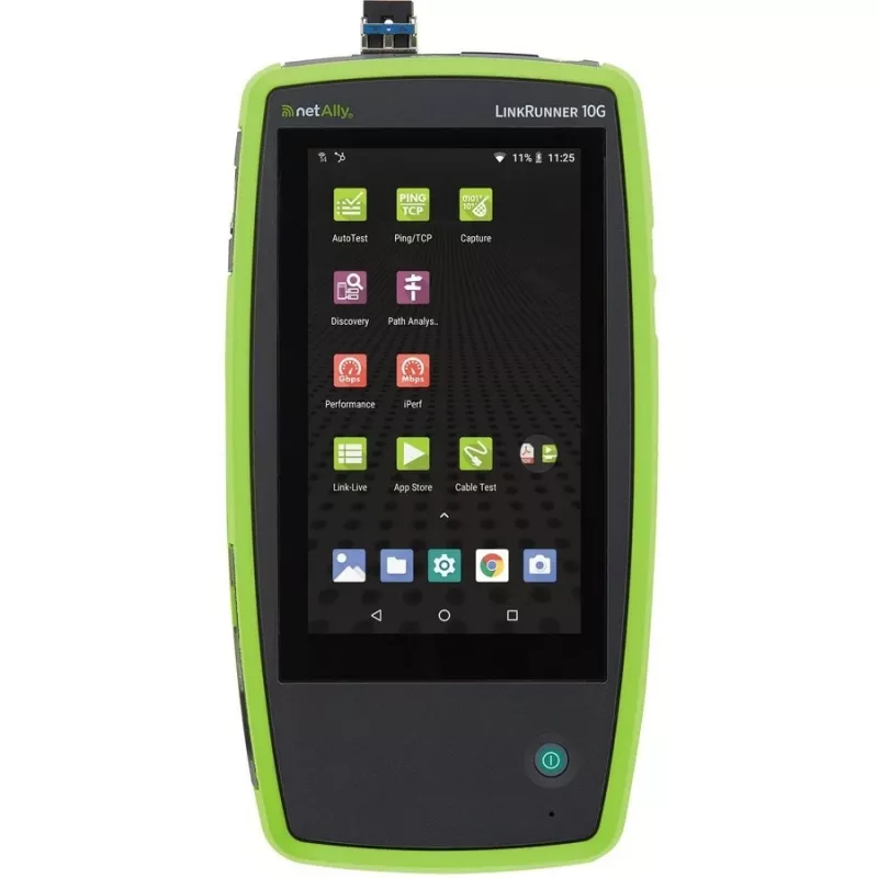LinkRunner 10G Advanced, integrovaná batéria, lítium-iónová (Li-Ion), 3,63 V, 180