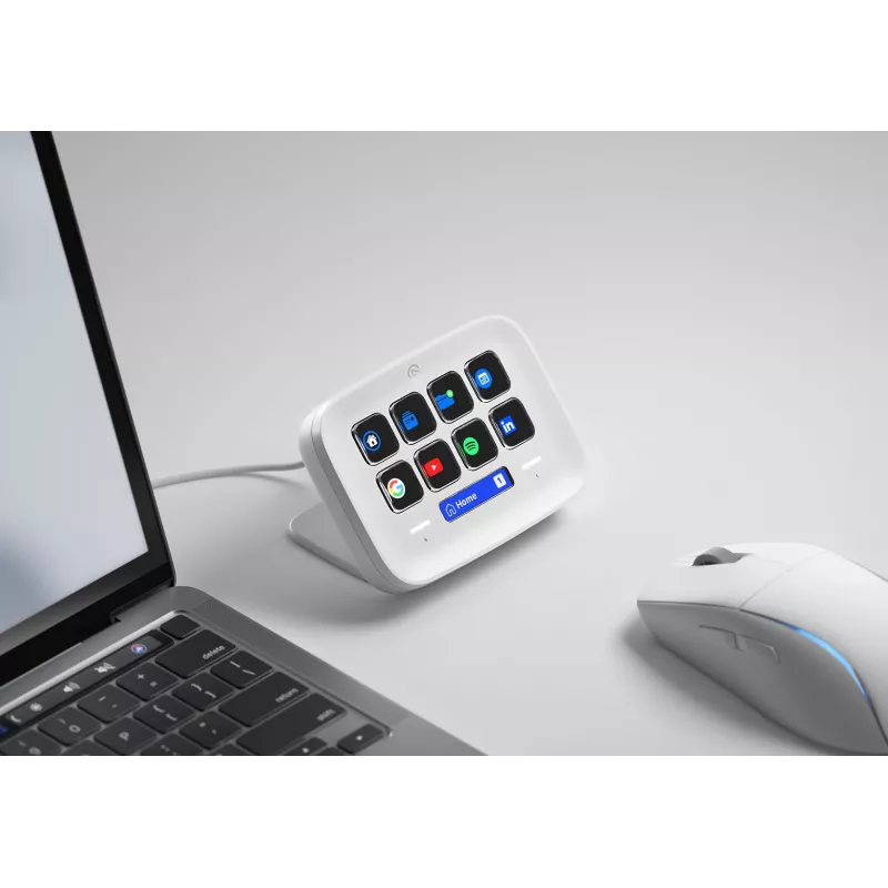 Stream Deck Neo Elgato 10-tlačidlový programovateľný ovládač biely