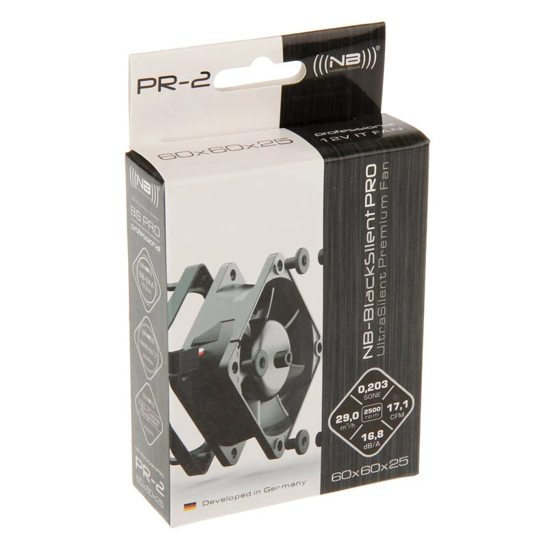 Ventilátor Noiseblocker BlackSilentPro PR-2