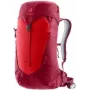 Denný batoh DEUTER AC Lite 16 cherry-masala — 16 L ľahký, vetraný batoh