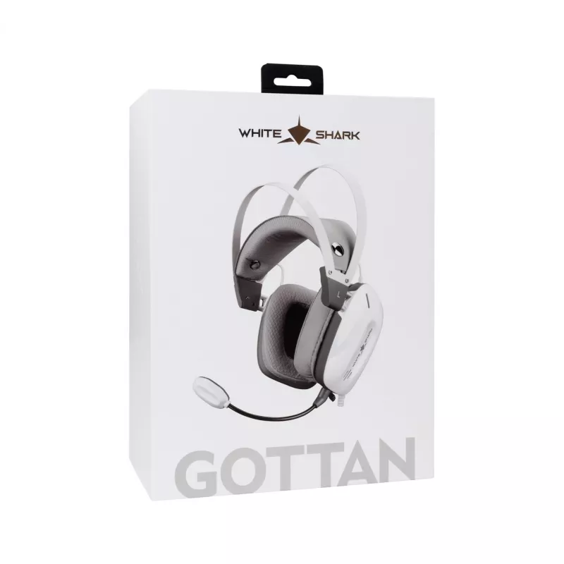 Slúchadlá White Shark GH-2446 Gottan biela