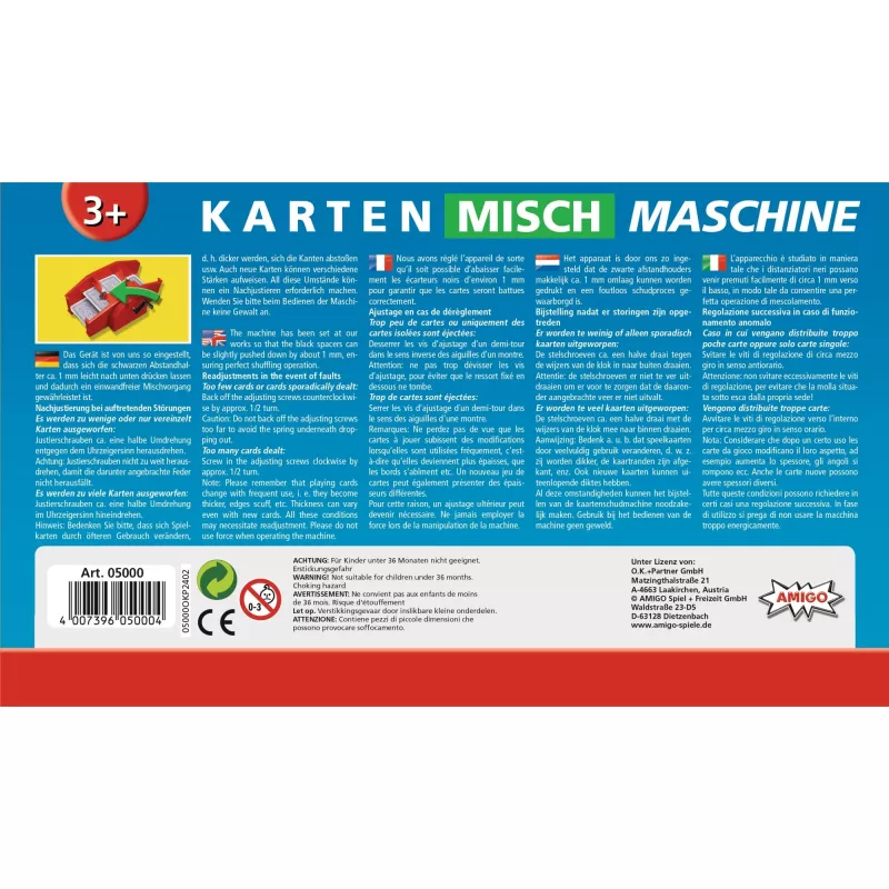 Miešačka kariet (červená)