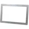 Kryt pre ALLNET tablet ALLTCover14NSv1 — strieborný náhradný kryt, hmotnosť 385 g