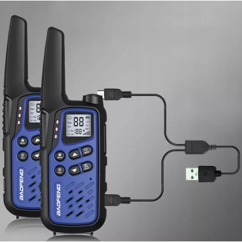 Walkie-talkie Baofeng BF-T25E modrá, 2 kusy