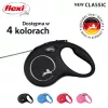 Flexi New CLASSIC 5 m čierne psie navíjacie vodítko