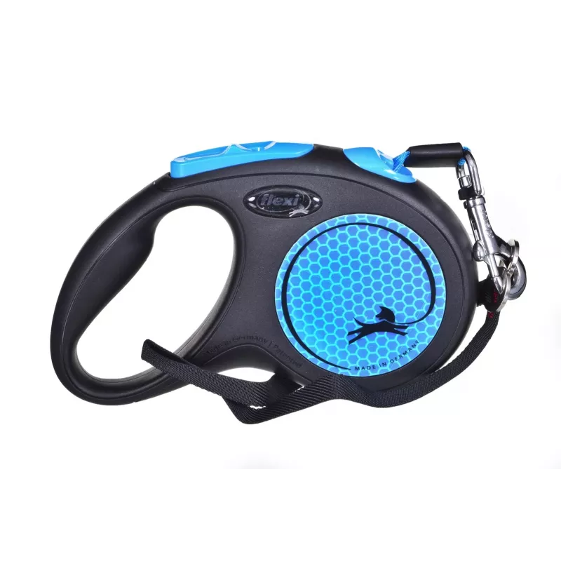 Flexi neu Neon S 5 m psie vodítko s automatickým navíjaním