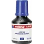 Edding T 25 náhradný atrament do popisovačov, permanentný, modrý, 30 ml