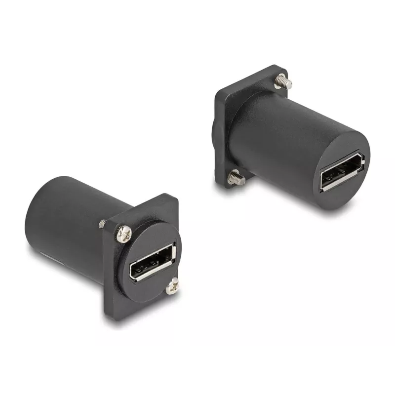 DeLOCK D-typ modul DisplayPort konektor samica na konektor samica 4K čierny