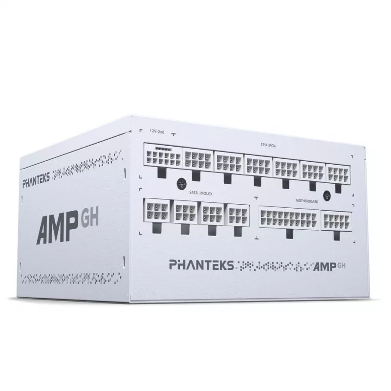 Napájací zdroj PHANTEKS AMP GH 1200W 80 PLUS Platinum ATX 3.1 PCIe 5.1 — 1200 W, biely