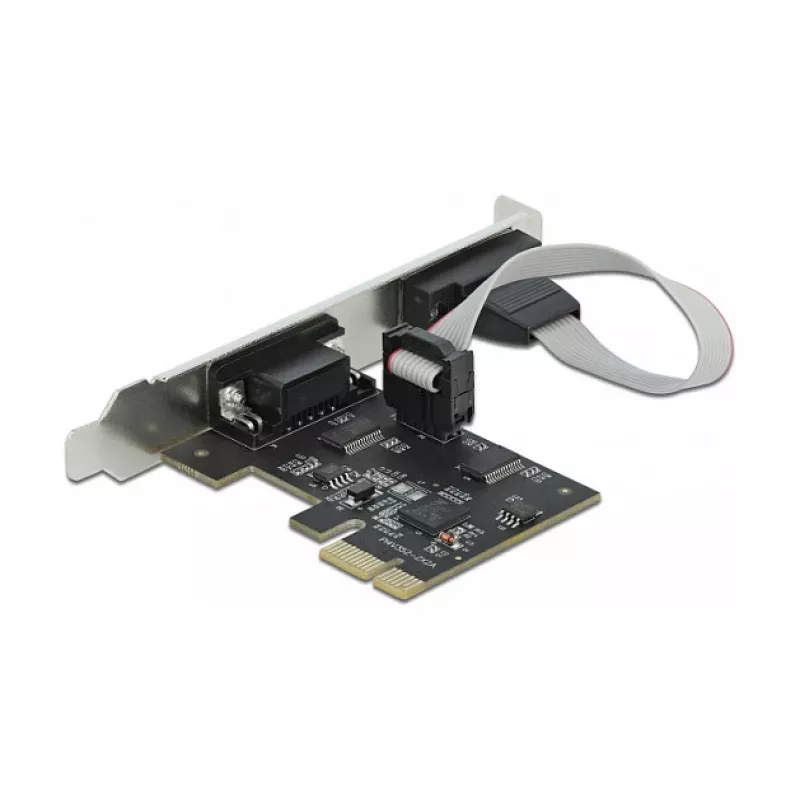 Rozširujúca karta DeLOCK PCI Express x1 na 2 x sériový RS-232