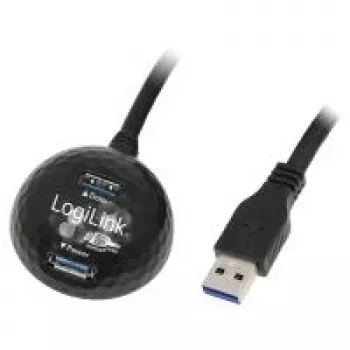 LogiLink CU0035 USB 3.0 predlžovací kábel s nabíjacou stanicou