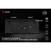 Savio Phenix SAVGK-RED herná klávesnica USB RF Wireless Bluetooth QWERTY