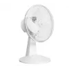 Midea | FT30-21M | Stolový ventilátor | Biela | Priemer 30 cm | Počet rýchlostí 3 | Oscilácia