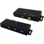 EXSYS EX-1517HMVS 7 portov managed USB 3.2 Gen1 kovový HUB s 15KV EDS ochranou proti prepätiu