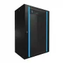 Nástenný rack Extralink 18U 600x450 čierny