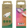 Káblový adaptér 4smarts 540711 Lightning USB-C biely
