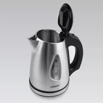 Elektrická kanvica Maestro MR-029New 1 L 1600 W nehrdzavejúca oceľ, biela, ukazovateľ hladiny vody