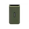 Transcend ESD380C TS2TESD380C prenosný SSD 2 TB, USB 3.2 Gen 2x2, USB-C, 2000 MB/s, vojenská zelená