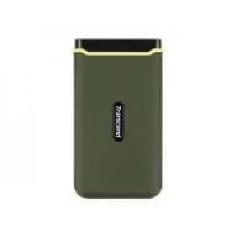 Transcend ESD380C TS2TESD380C prenosný SSD 2 TB, USB 3.2 Gen 2x2, USB-C, 2000 MB/s, vojenská zelená