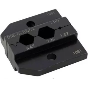 Neutrik DIE-R-BNCX-PU matrica čierna 1 ks (DIE-R-BNCX-PU)