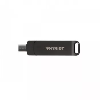 Flashdisk PATRIOT Rage R550 32GB 100 MB/S USB A+C Swivel Design (PE32GR550DSAD) čierny