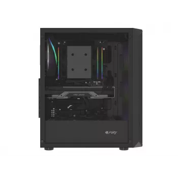 Skriňa Fury Shobo SH4F s RGB oknom a 4 ventilátormi MIDI počítač PC